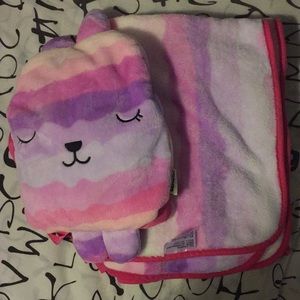 rabbit blanket bag